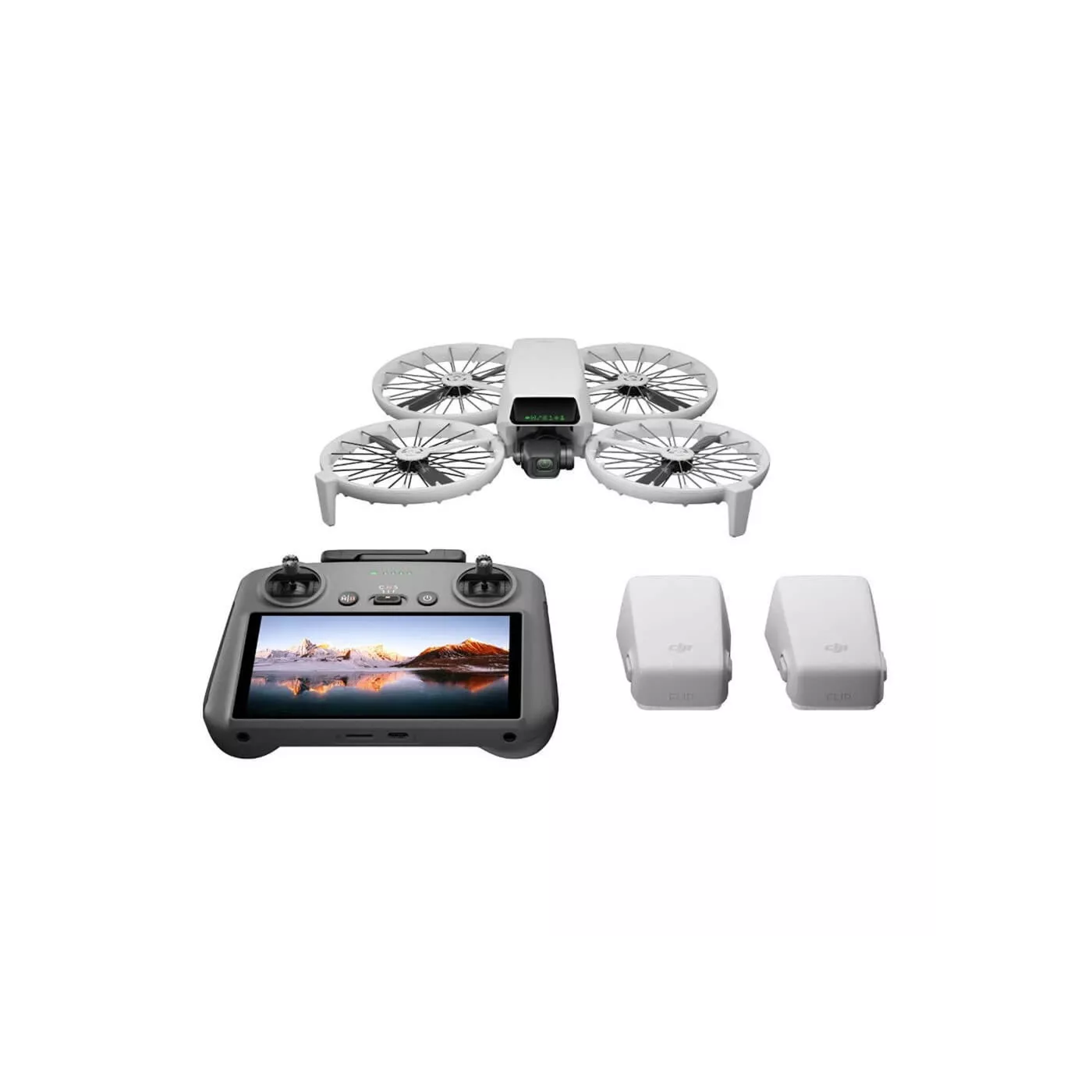 DJI Flip Fly More Combo with DJI RC 2 - Silver