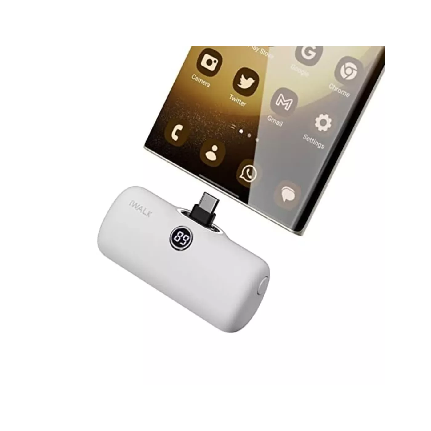 iWalk LinkPod 4 USB-C 4K Power Bank - White