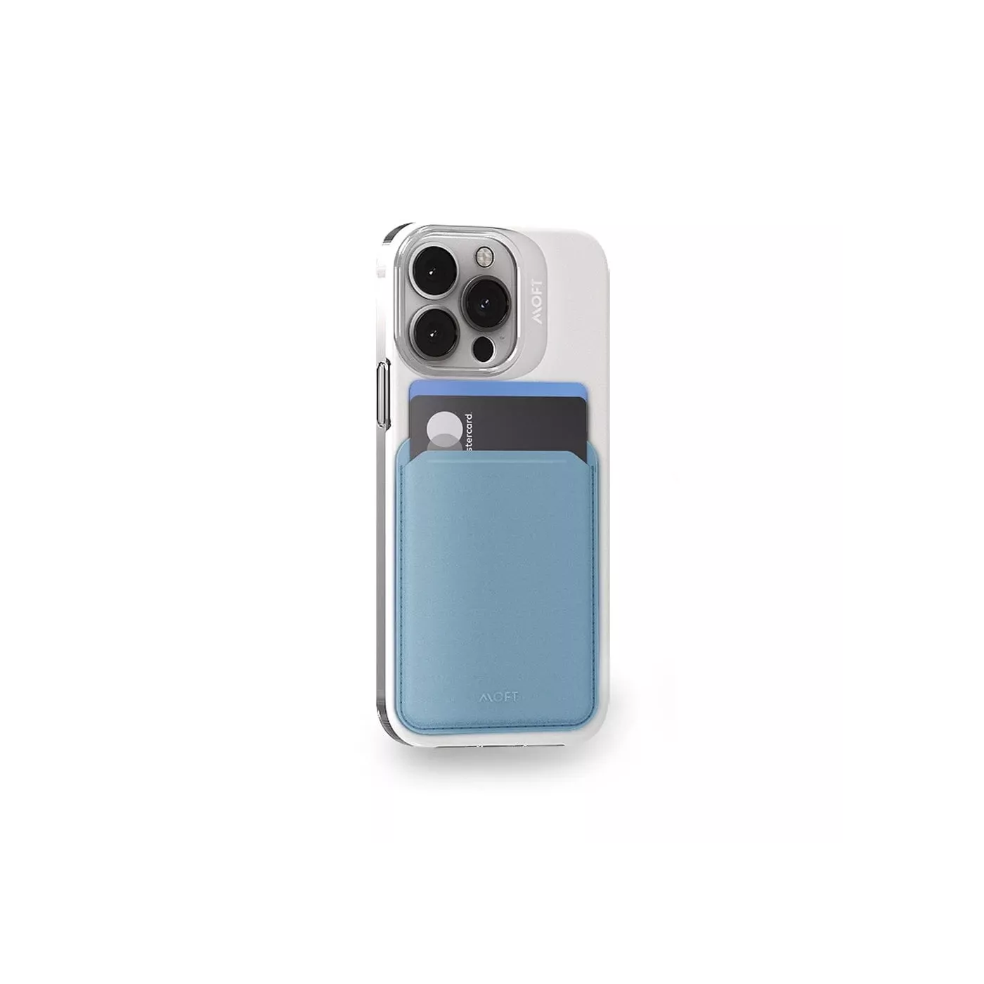 MOFT Snap Flash MagSafe Wallet Stand - Windy Blue