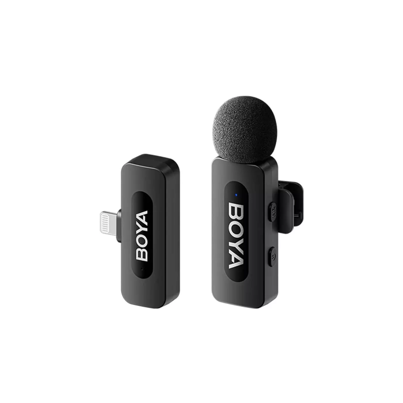 Boya Ultra Compact Wireless Microphone BY-V1 For iOS - Black
