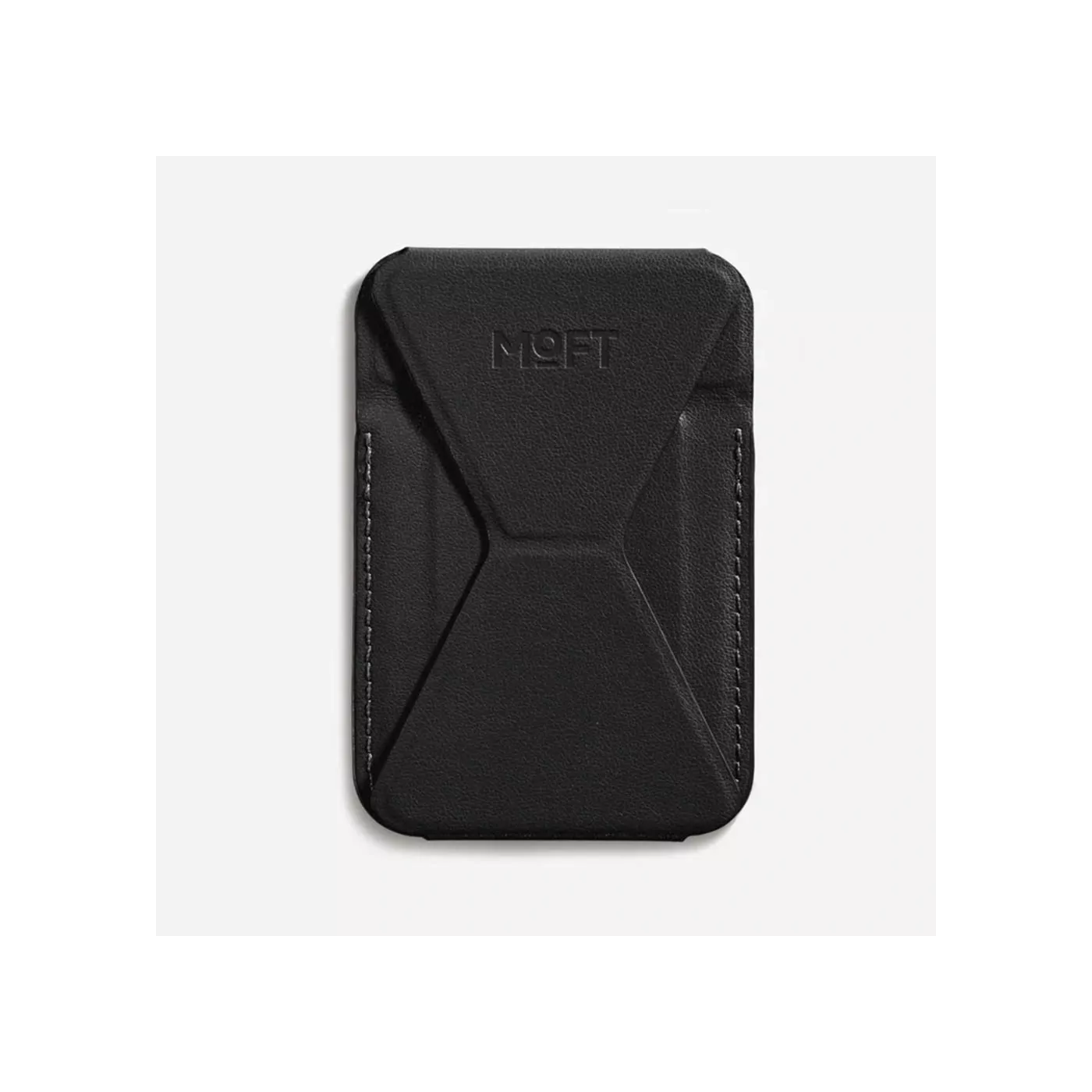MOFT MOVAS Snap-On iPhone Stand & Wallet - Jet Black
