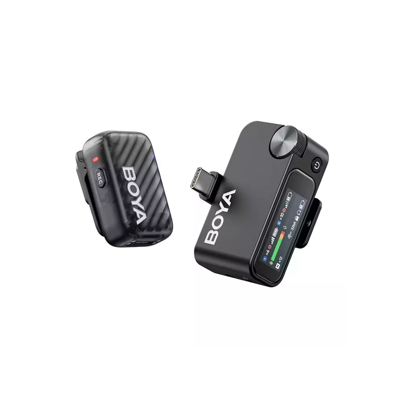 Boya Boyamic 2-01 2.4ghz, Ai Powered NC Mic - Black