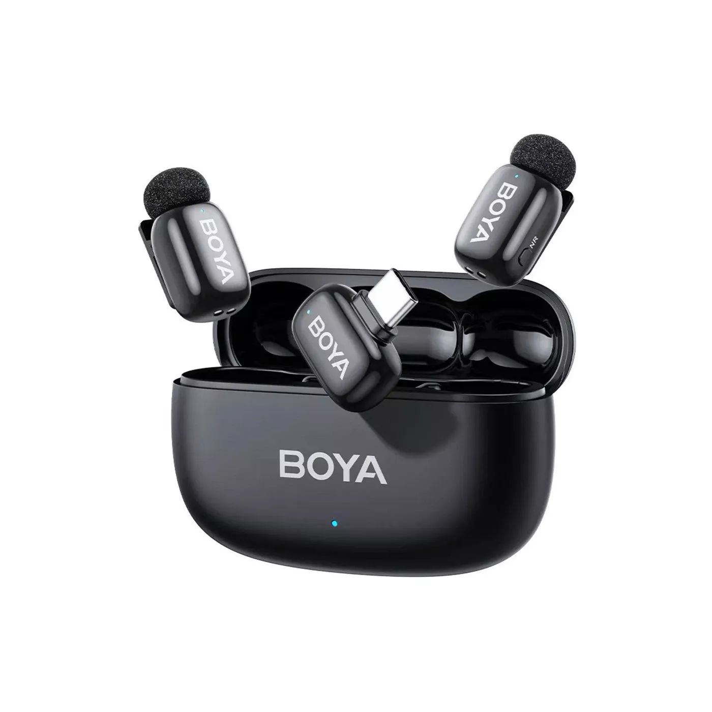 Boya Microphone Mini 2 Wireless X2 Ai USB-C 2.4GHz - Black