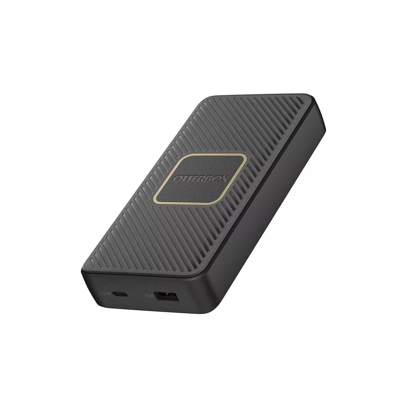 OtterBox 15K Wireless Power Bank (USB-A + USB-C 18W PD) - Black