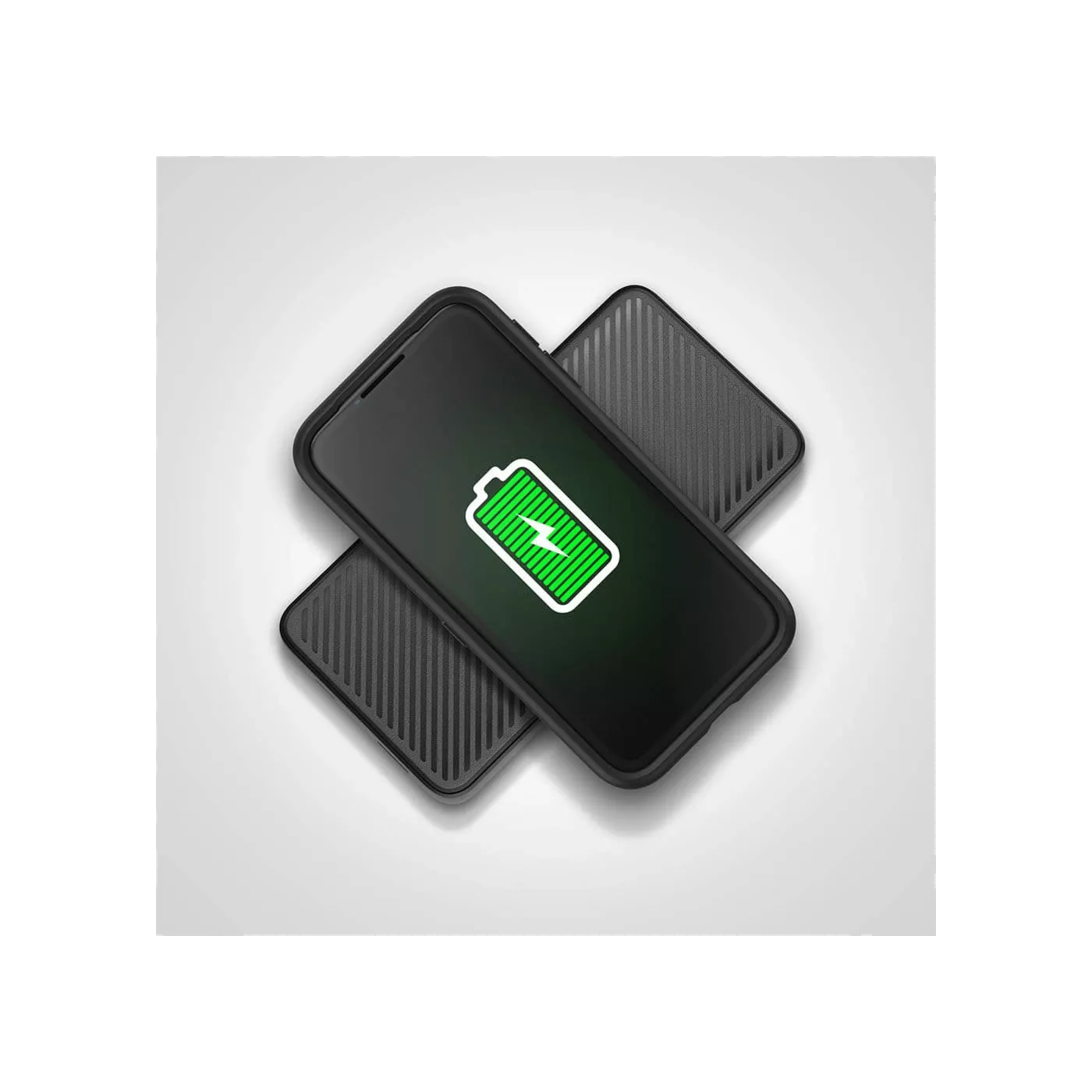 OtterBox 15K Wireless Power Bank (USB-A + USB-C 18W PD) - Black