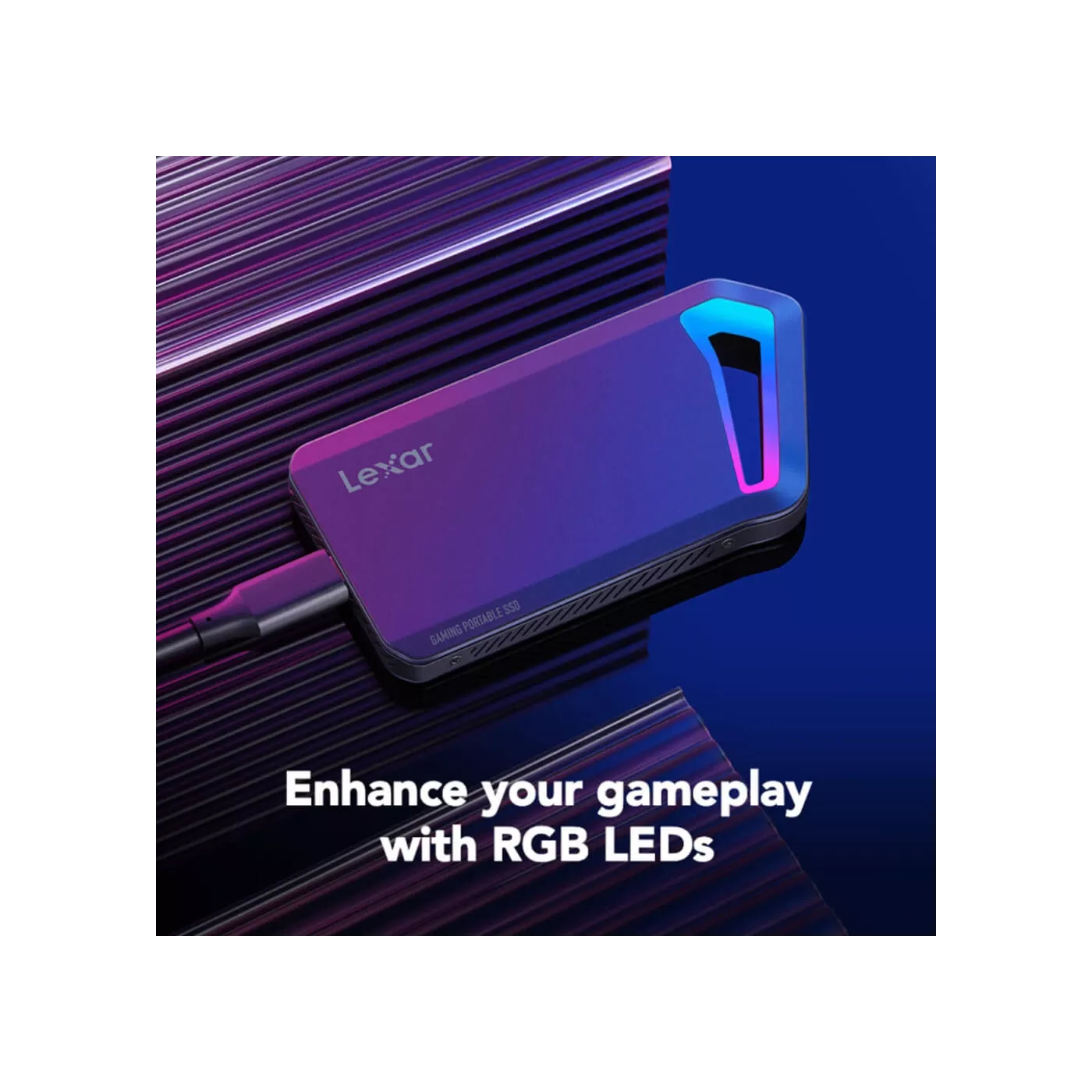Lexar 1TB Gen 2 External SSD (2000MB/s) - Black