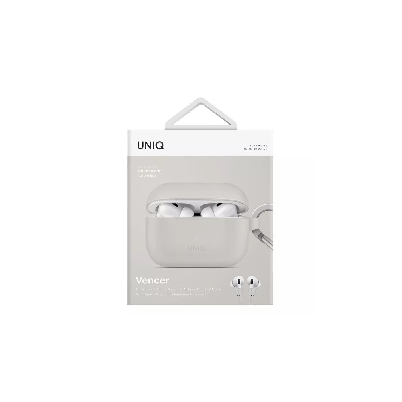 Uniq Vencer Silicone Hang Case for AirPods Pro 2