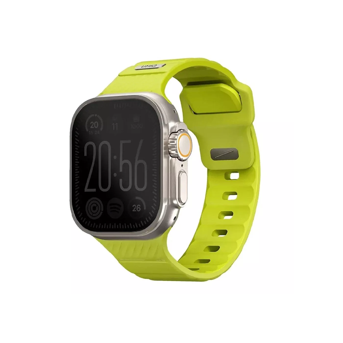 Uniq Linus Airosoft Strap for Apple Watch 42-49mm - Lime Green