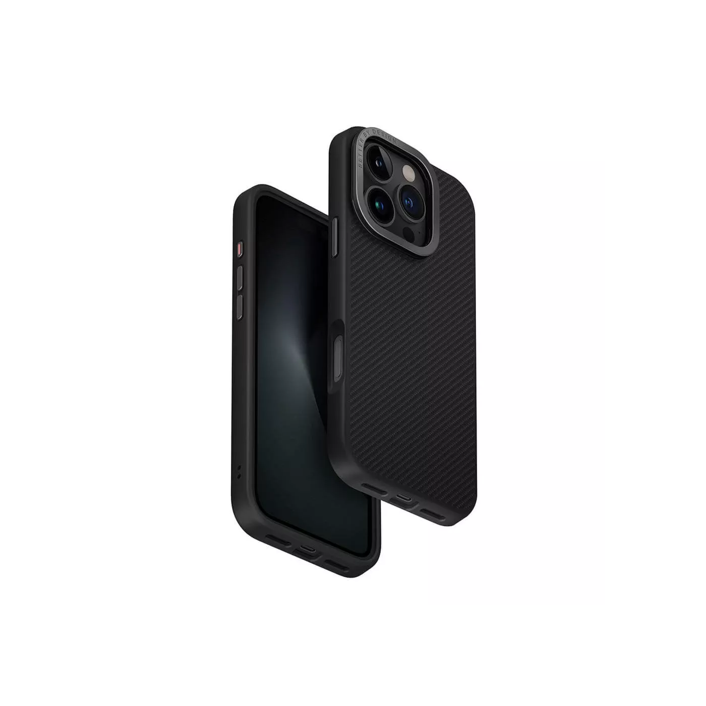 Uniq Keva MagSafe Case for iPhone 16 Pro - Carbon Black