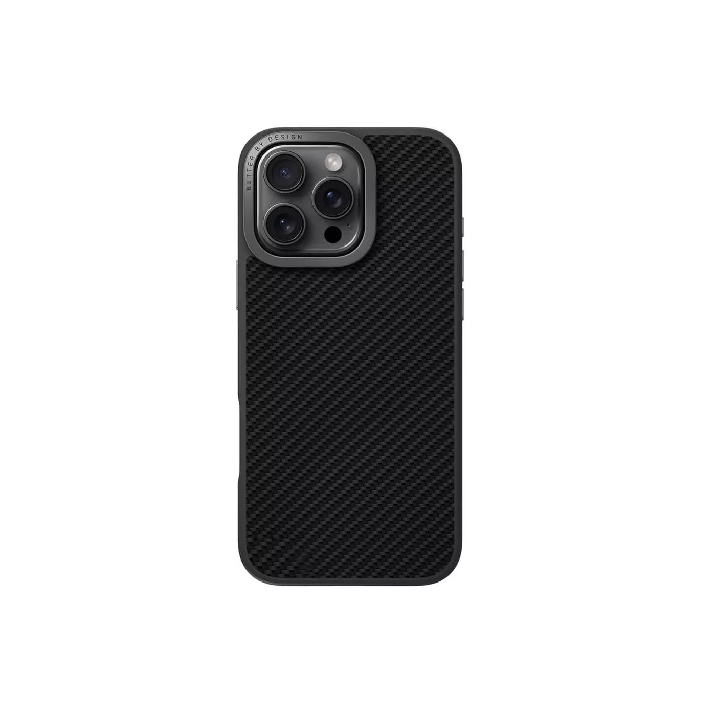 Uniq Keva MagSafe Case for iPhone 16 Pro - Carbon Black