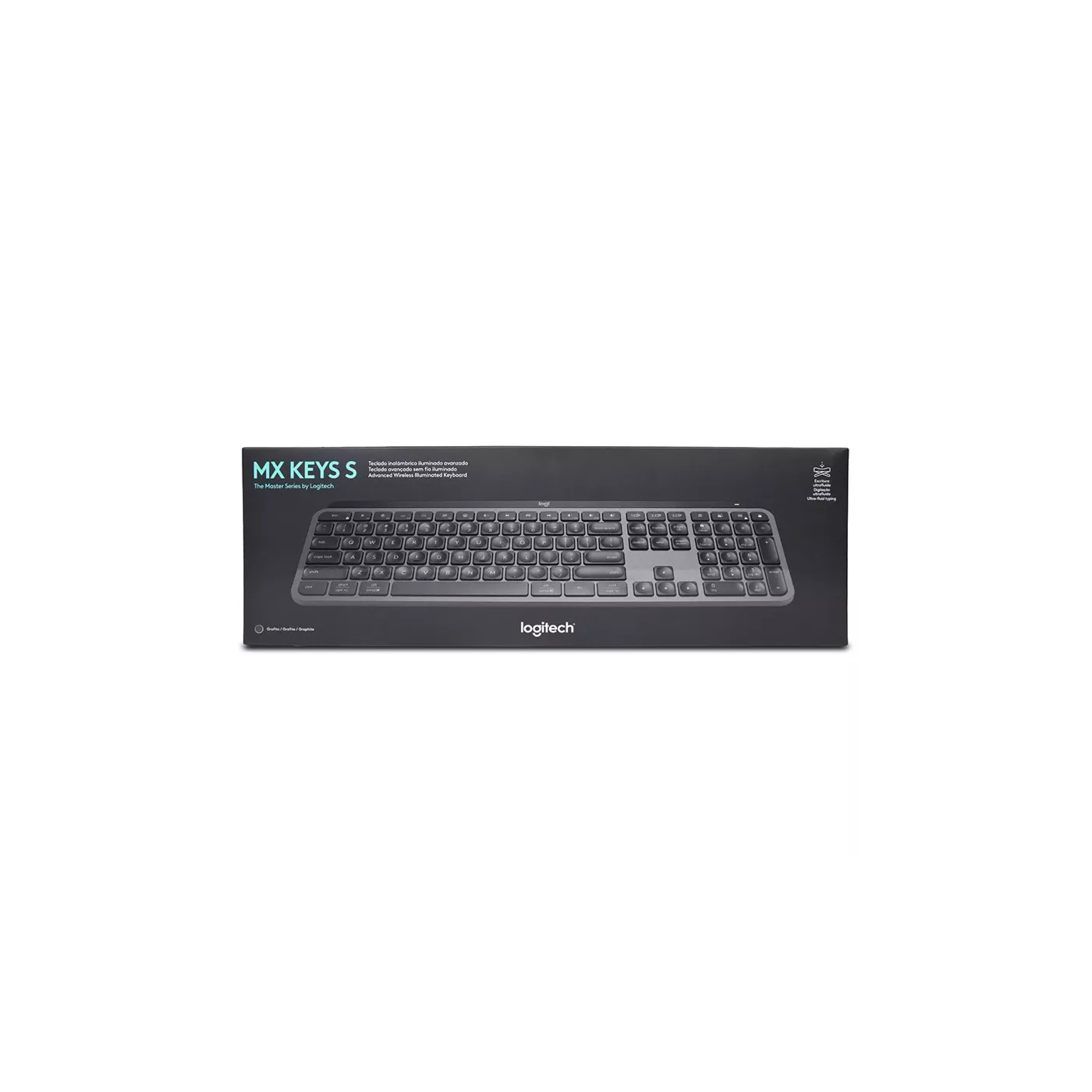 Logitech MX Keys S Advanced Wireless Keyboard - Graphite