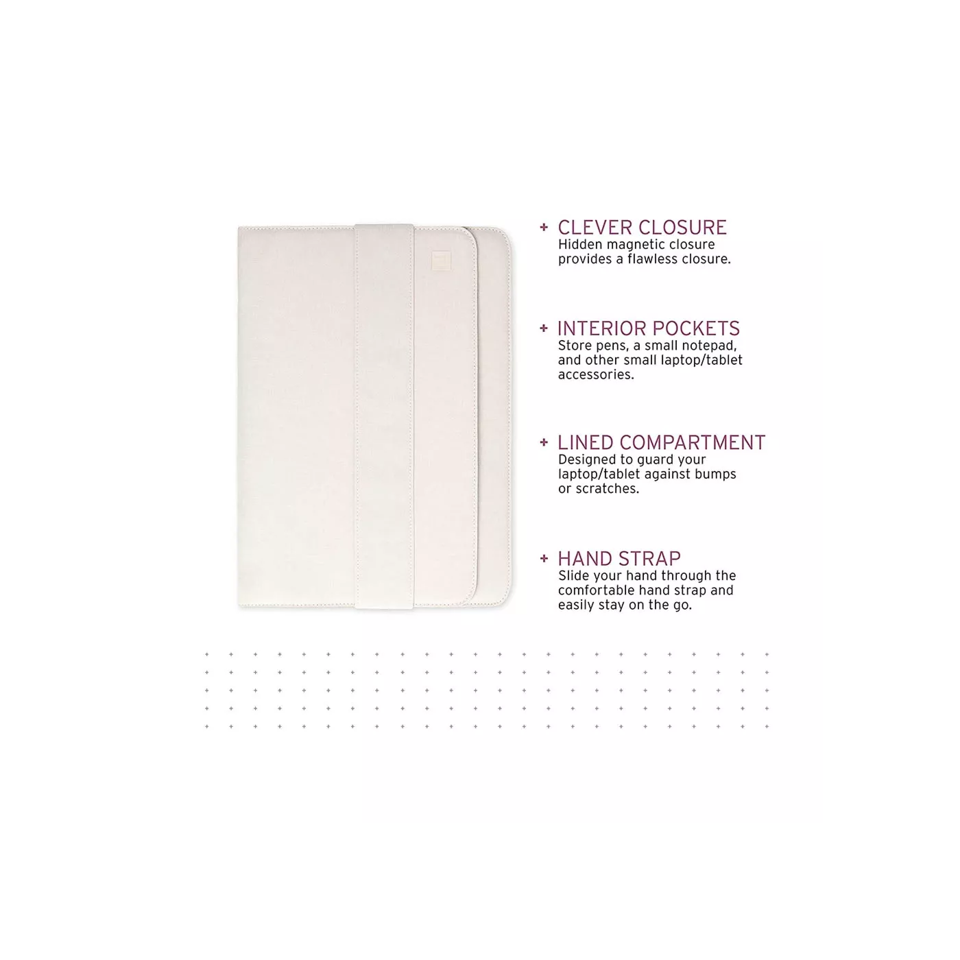 UAG Mouve 15-inch MacBook/16-inch Sleeve - Marshmallow