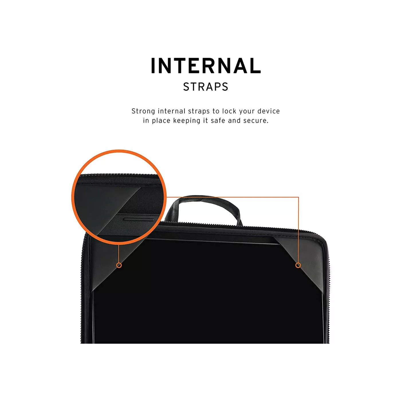 UAG Medium - Handle for 13inch Laptops - حافظة/ أسود