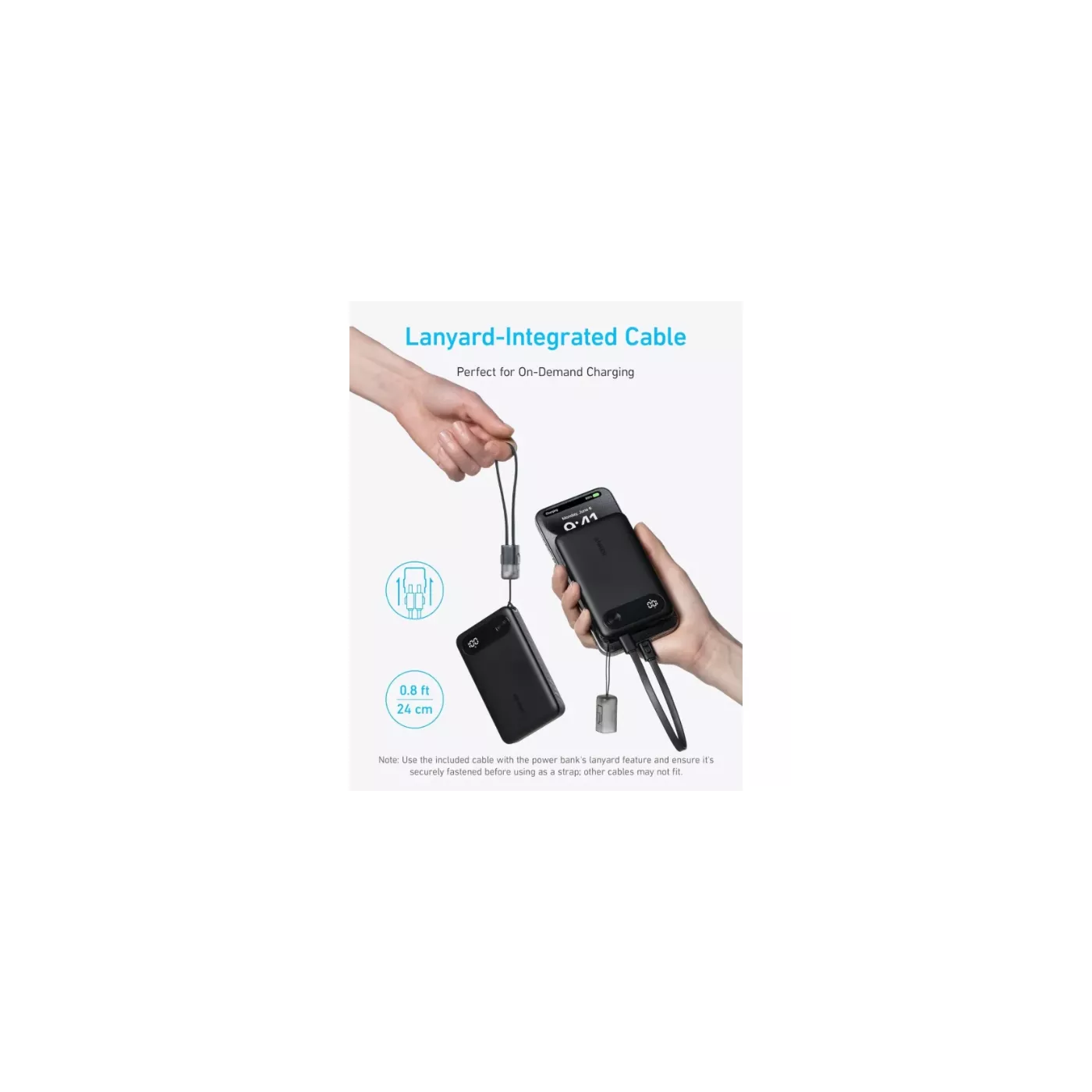 Anker 22.5W 10K mAh Power Bank - Black