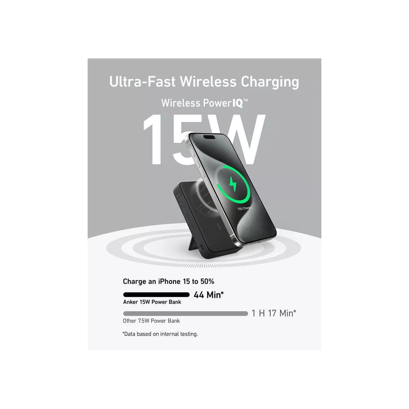 Anker 633 MagGo Magnetic Battery 10K - Black