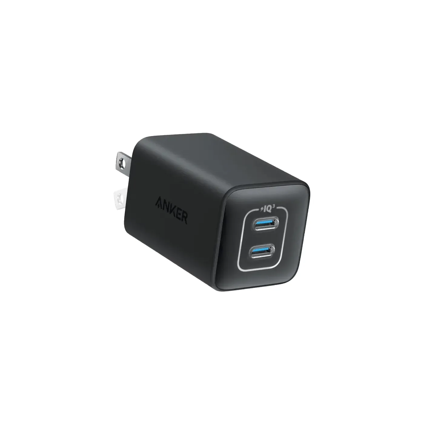 Anker 523 Nano 3 47W 2USBC Charger - Black