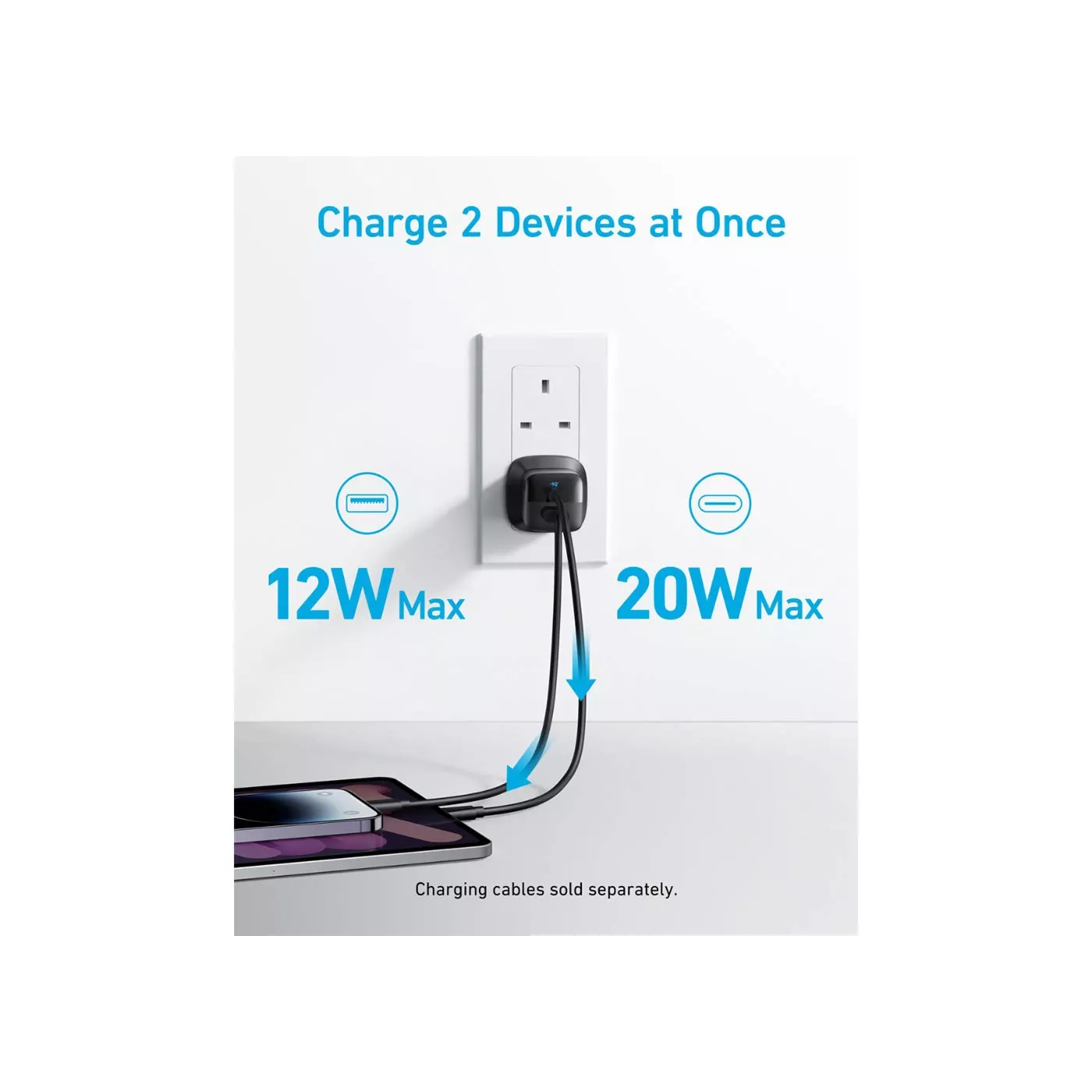 Anker 323 Charger (33W) -Black