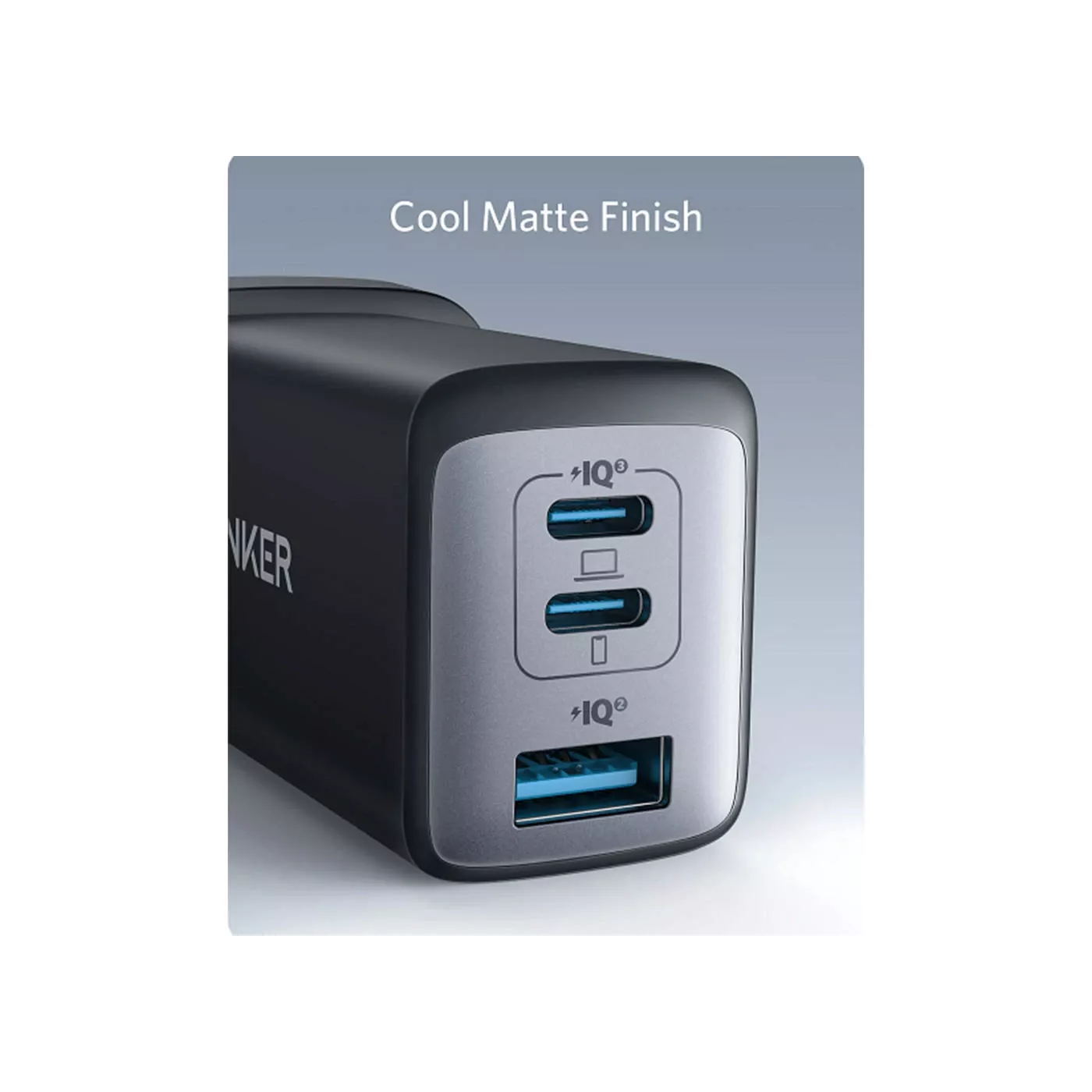 Anker PowerPort III 3-Port 65W Pod - Black