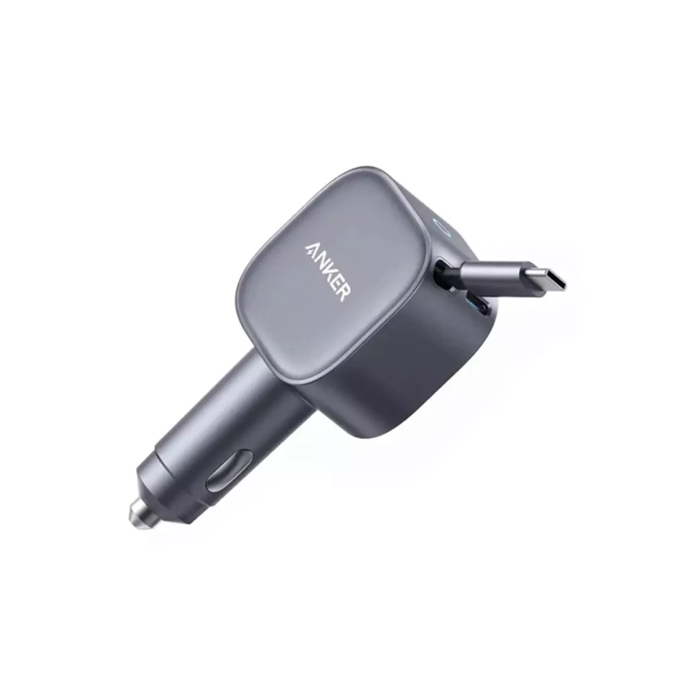 Anker Nano 75W USB-C Built-in Car Charger - Silver