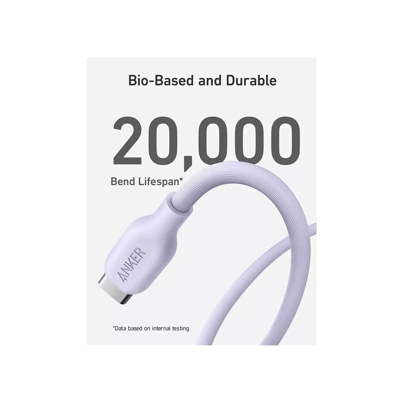 Anker 542 Bio-Based USB-C to Lightning Cable (0.9m)
