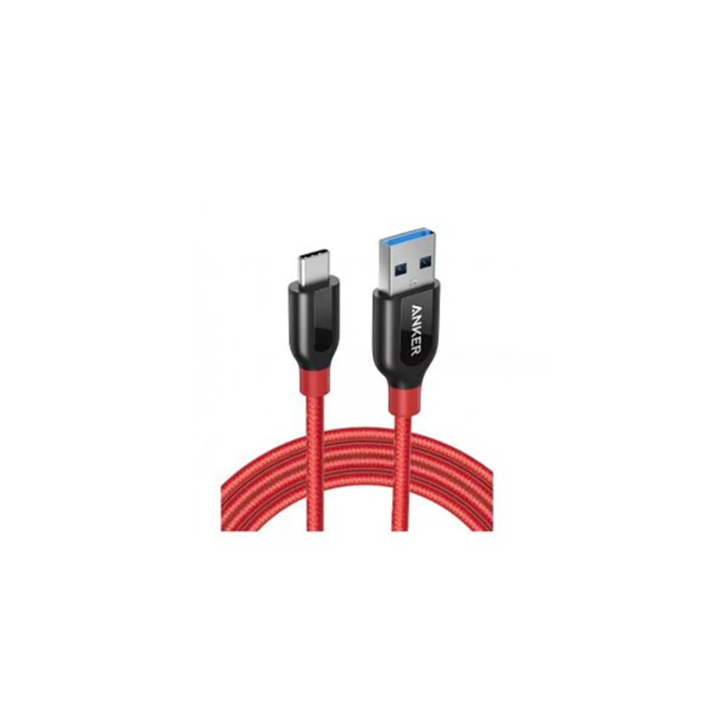 Anker PowerLine+ USB-A to USB-C (1.8m) - Red