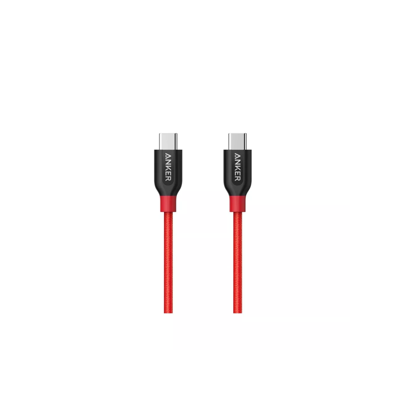 Anker PowerLine+ USB-C to USB-C Cable (0.9m) - Red