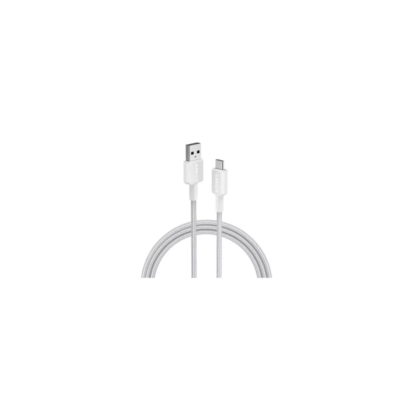 Anker Braided 322 USB-A to USB-C (1.8m) Cable - White