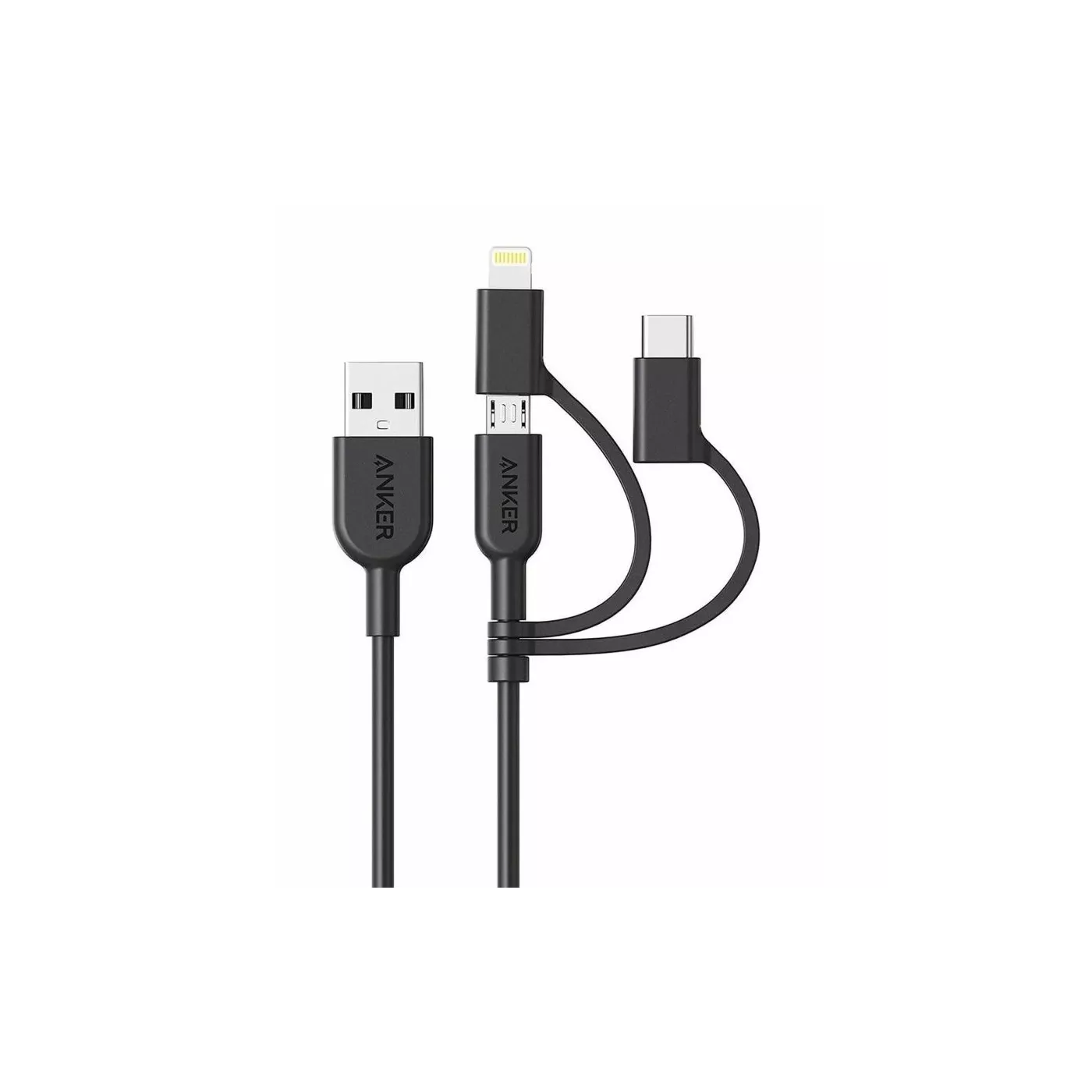 Anker PowerLine II 3-In-1 Cable (0.9m)