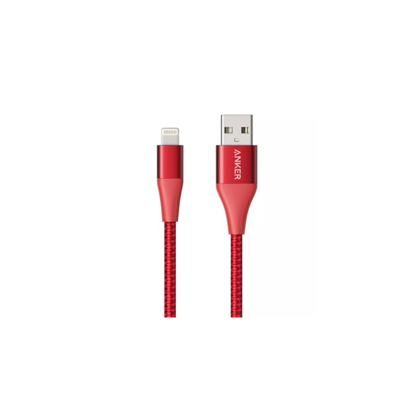Anker PowerLine+ II Lightning Cable 3m/10ft - أحمر