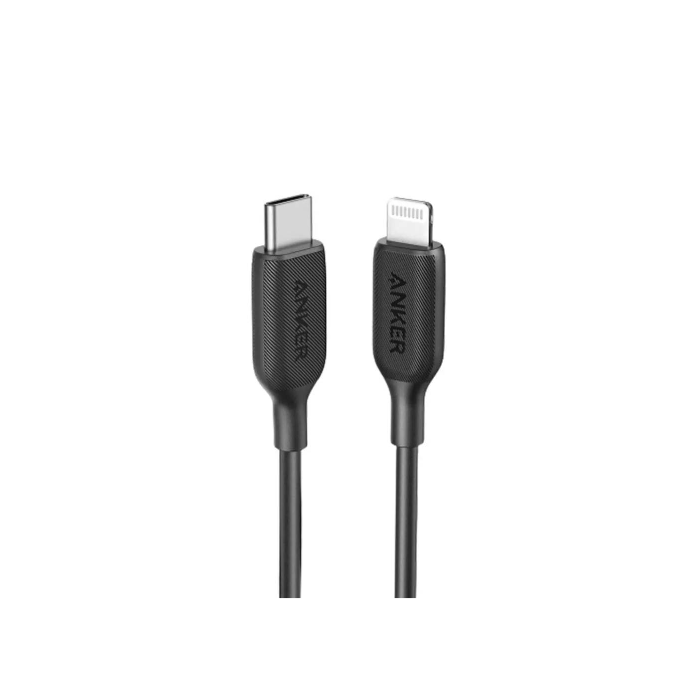 كابل USB-C إلى لايتننج من انكر باور لاين III بطول 0.9 متر - أسود