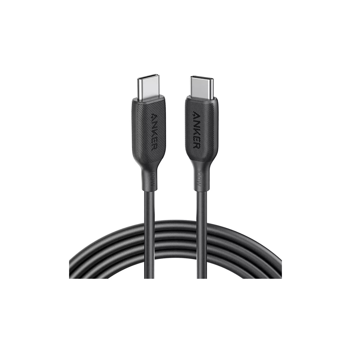 كابل انكر PowerLine III يو اس بي-سي الى يو اس بي-سي 1.8 متر 100 واط - اسود