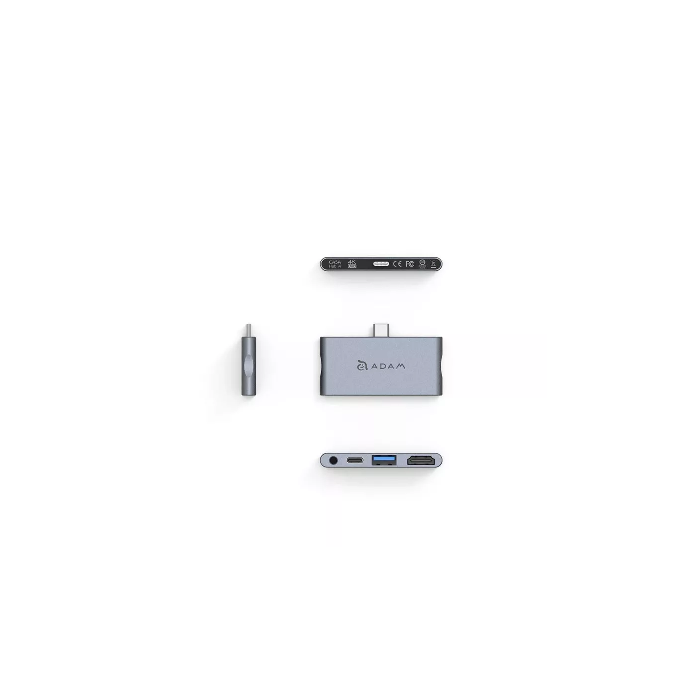 Adam Elements CASA i4 USB-C Hub for iPad Pro (HDMI/USB-A/USB-C/3.5mm)