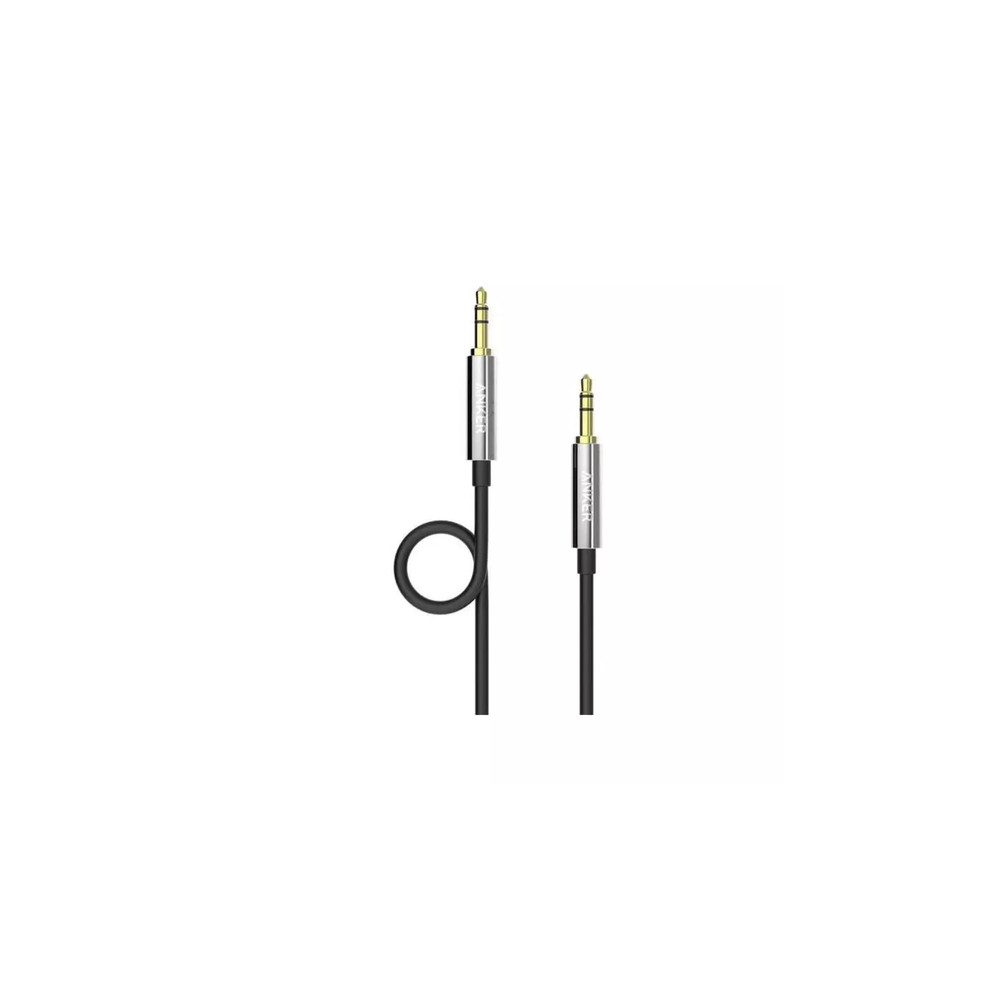 Anker Premium Auxiliary AUX Cable 4FT/1.2M - أسود
