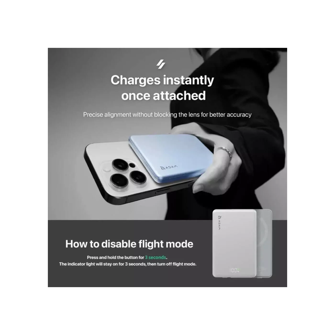 Adam Elements Vionta L10 10K MagSafe Power Bank