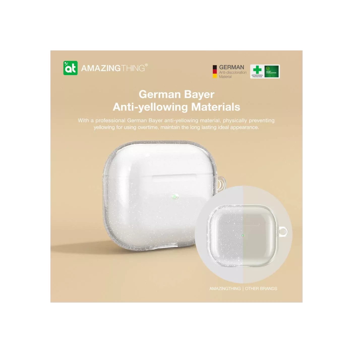 AmazingThing Quartz Case for AirPods 3