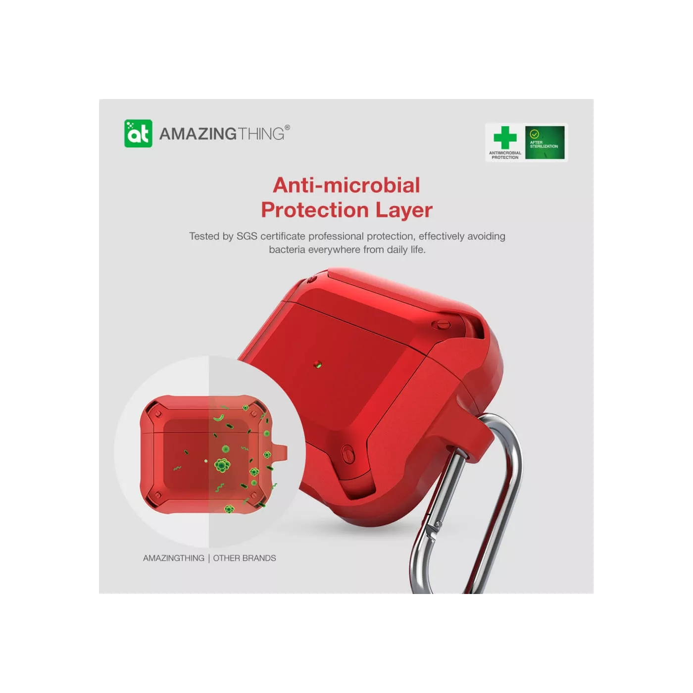 AmazingThing Outre Drop-Proof Case for AirPods 3