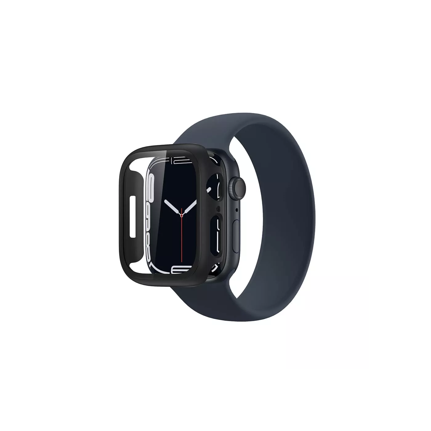 شاشة حماية أمازينج ثينج من الزجاج Apple Watch 7 مقاس 41 مم أسود