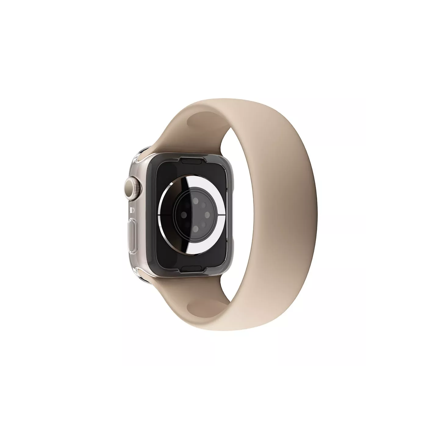 AmazingThing Apple Watch Series 7 Quartz Pro Bumper 41mm Full Clear