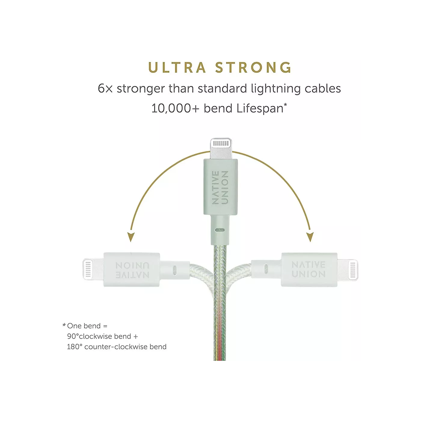 Native Union Belt Cable USB-C to Lightning (1.2m)