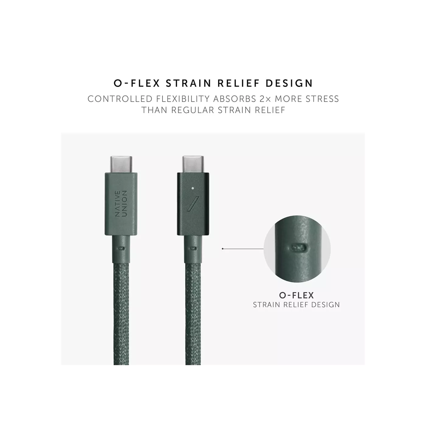 Native Union Belt Cable Pro 240W USB-C to USB-C (2.4m)