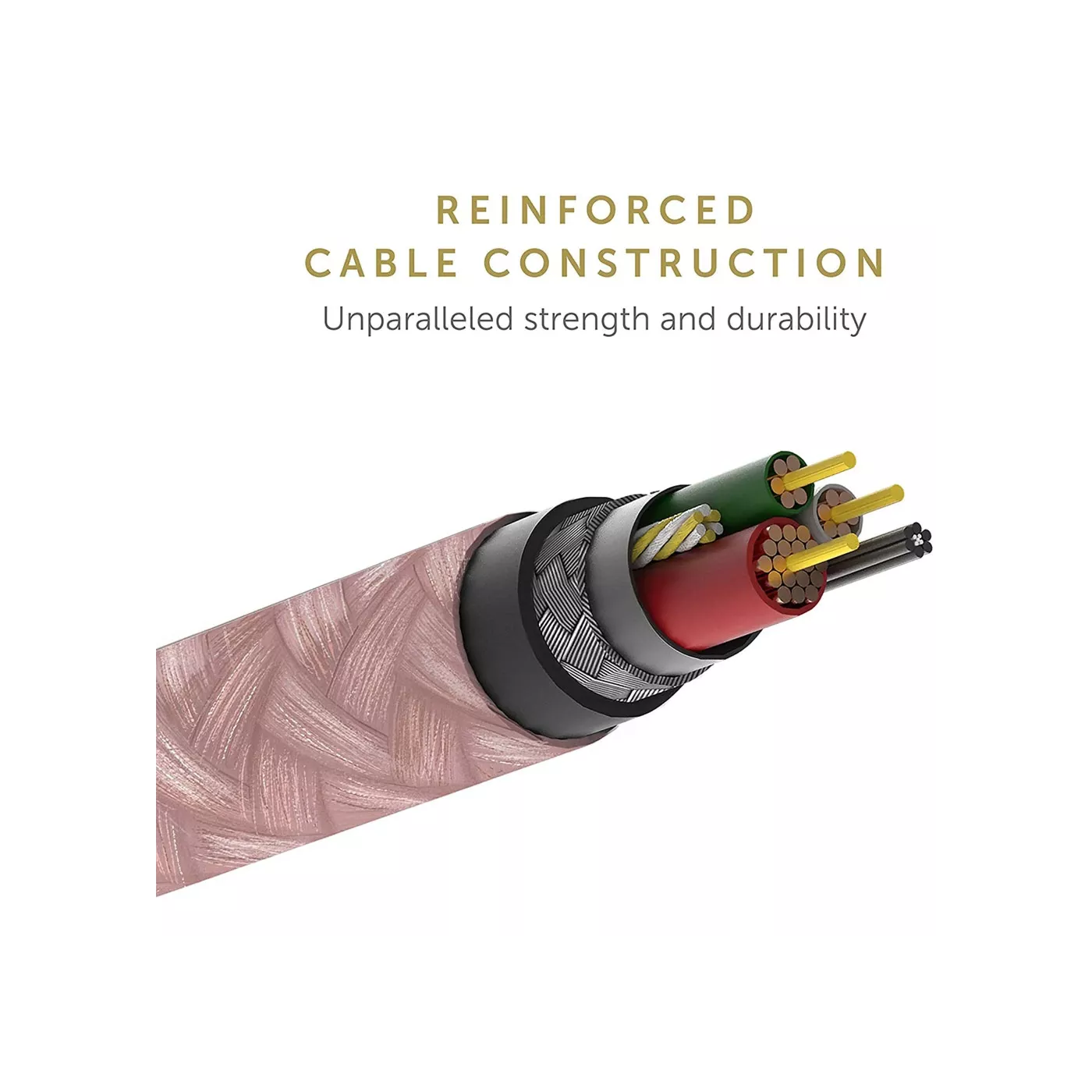 Native Union Universal Belt (2m) Cable - Rose
