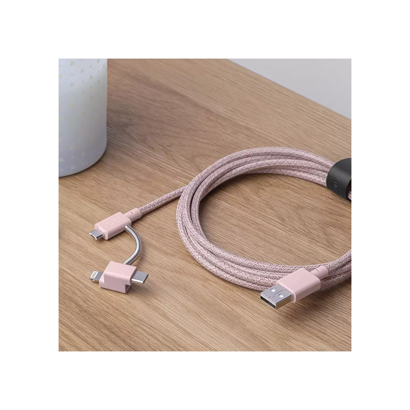 Native Union Universal Belt (2m) Cable - Rose