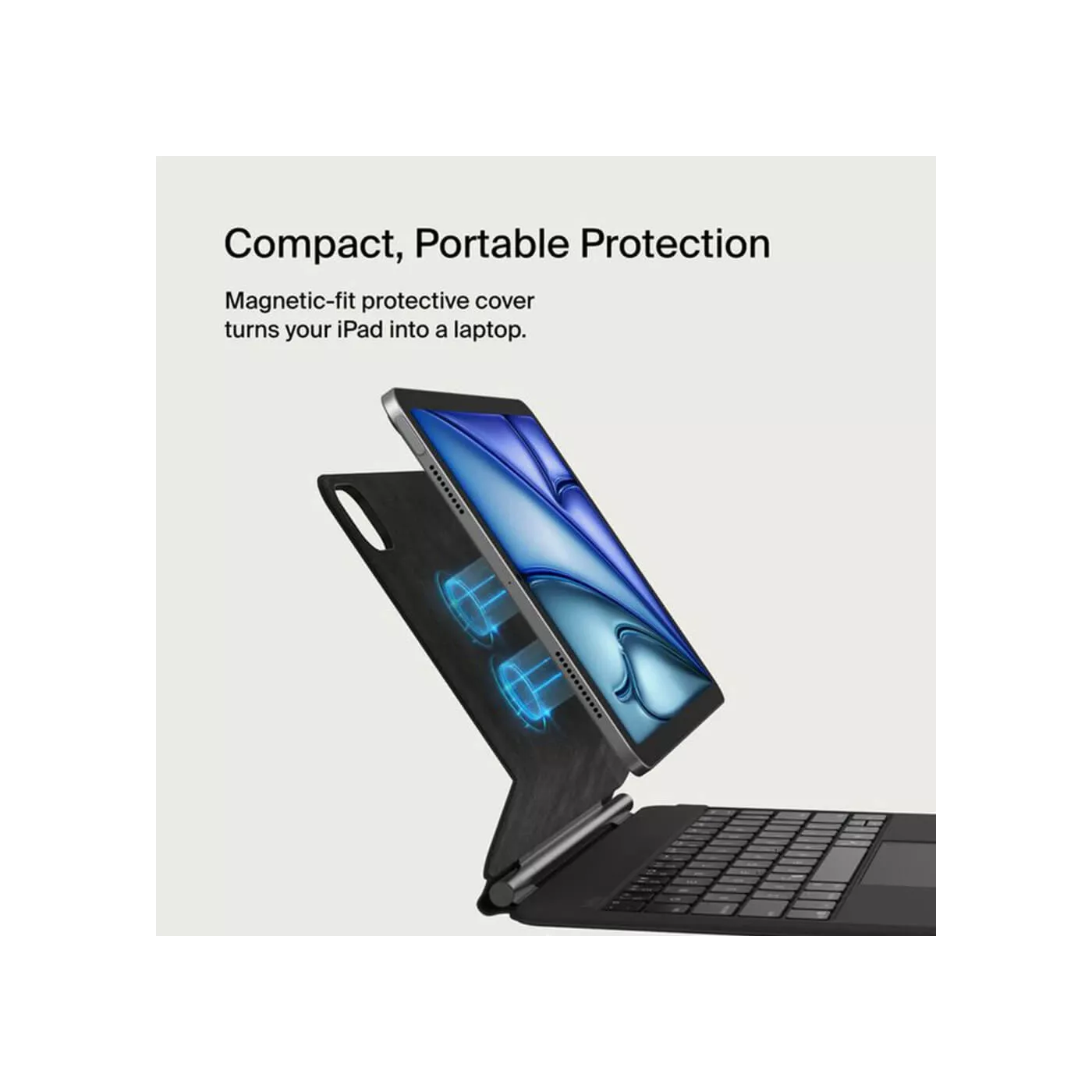Belkin 11-inch iPad Air M3/11-inch iPad Pro 4 Gen Keyboard Case - Black