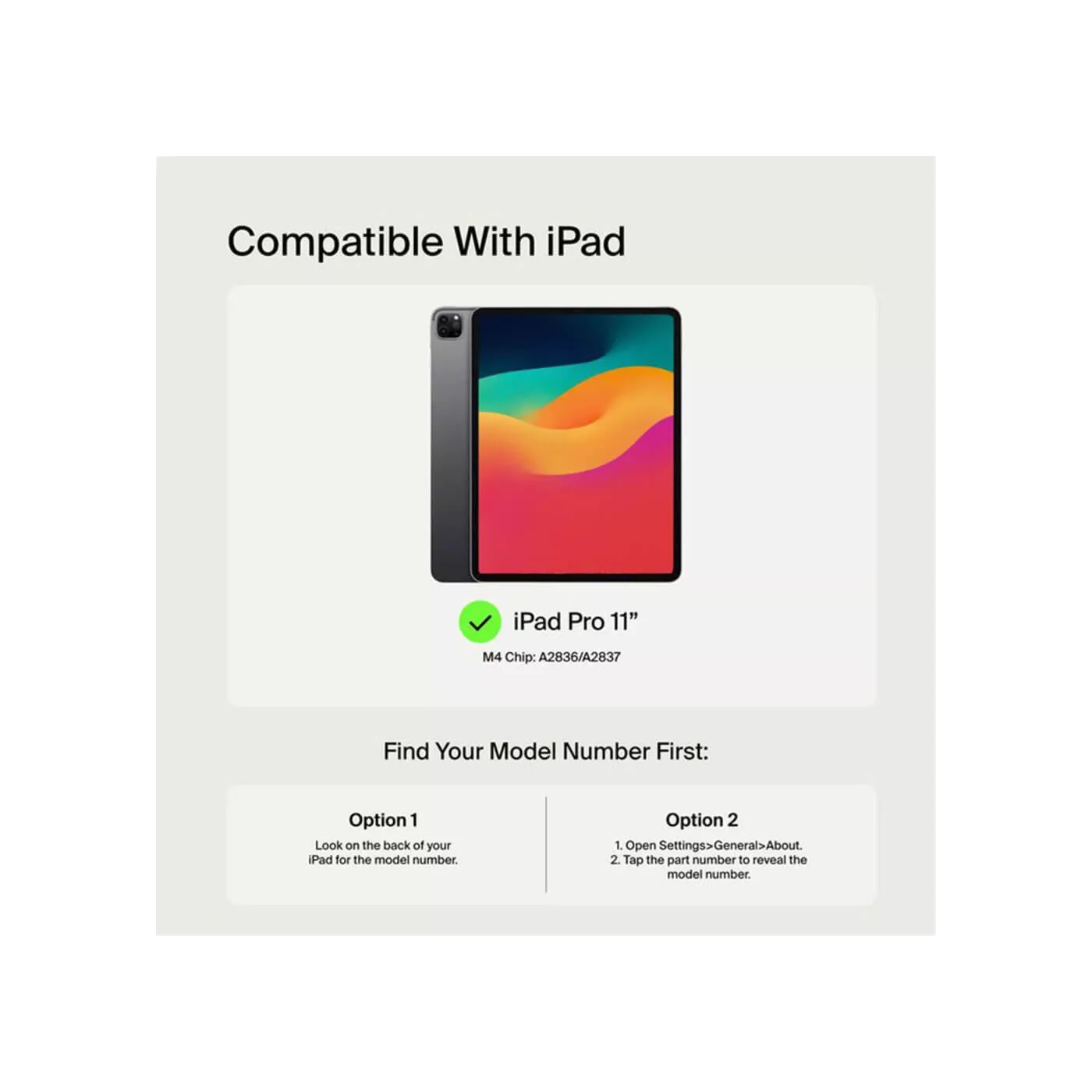 Belkin 11-inch iPad Pro M4 Magnet Folio Keyboard Case - Black