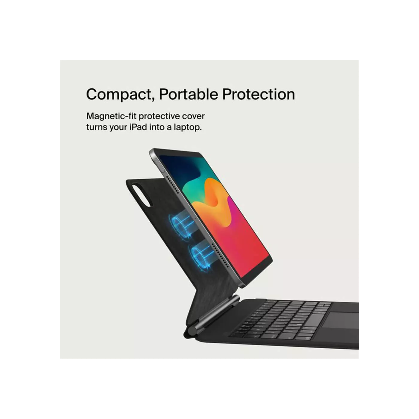 Belkin iPad Pro 10.9 11Gen Magnet Folio Keyboard Case - Black