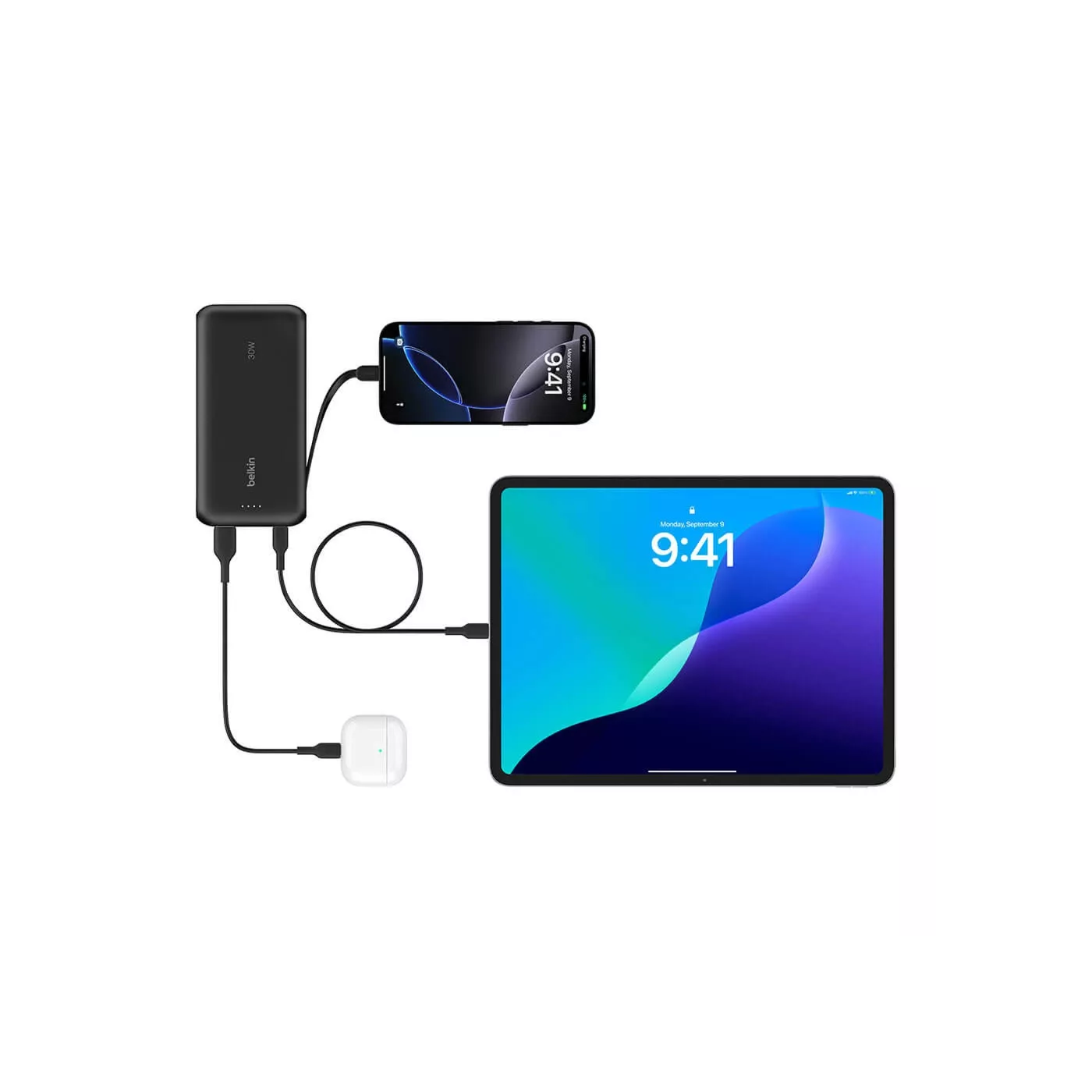 Belkin 20K Power Bank with USB-C Cable