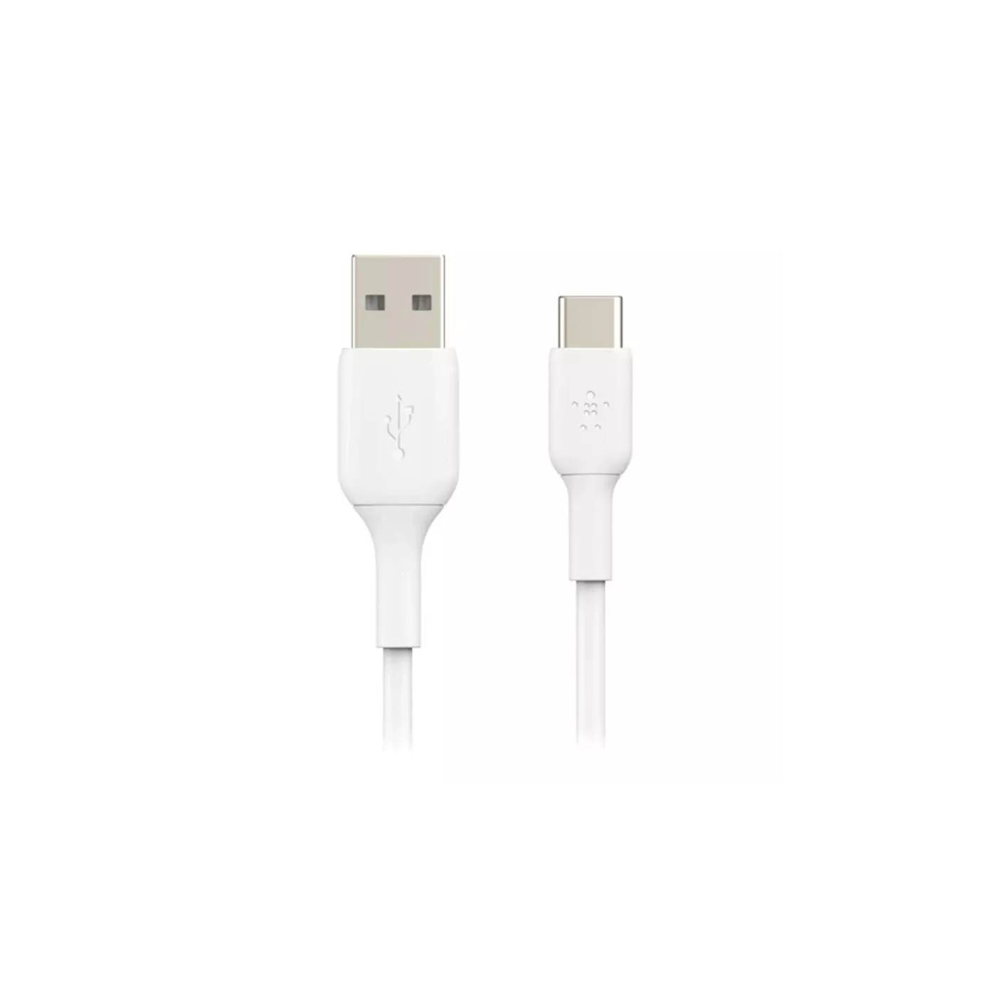 Belkin Boost Charge USB-C to USB-A PVC Cable 1M - أبيض