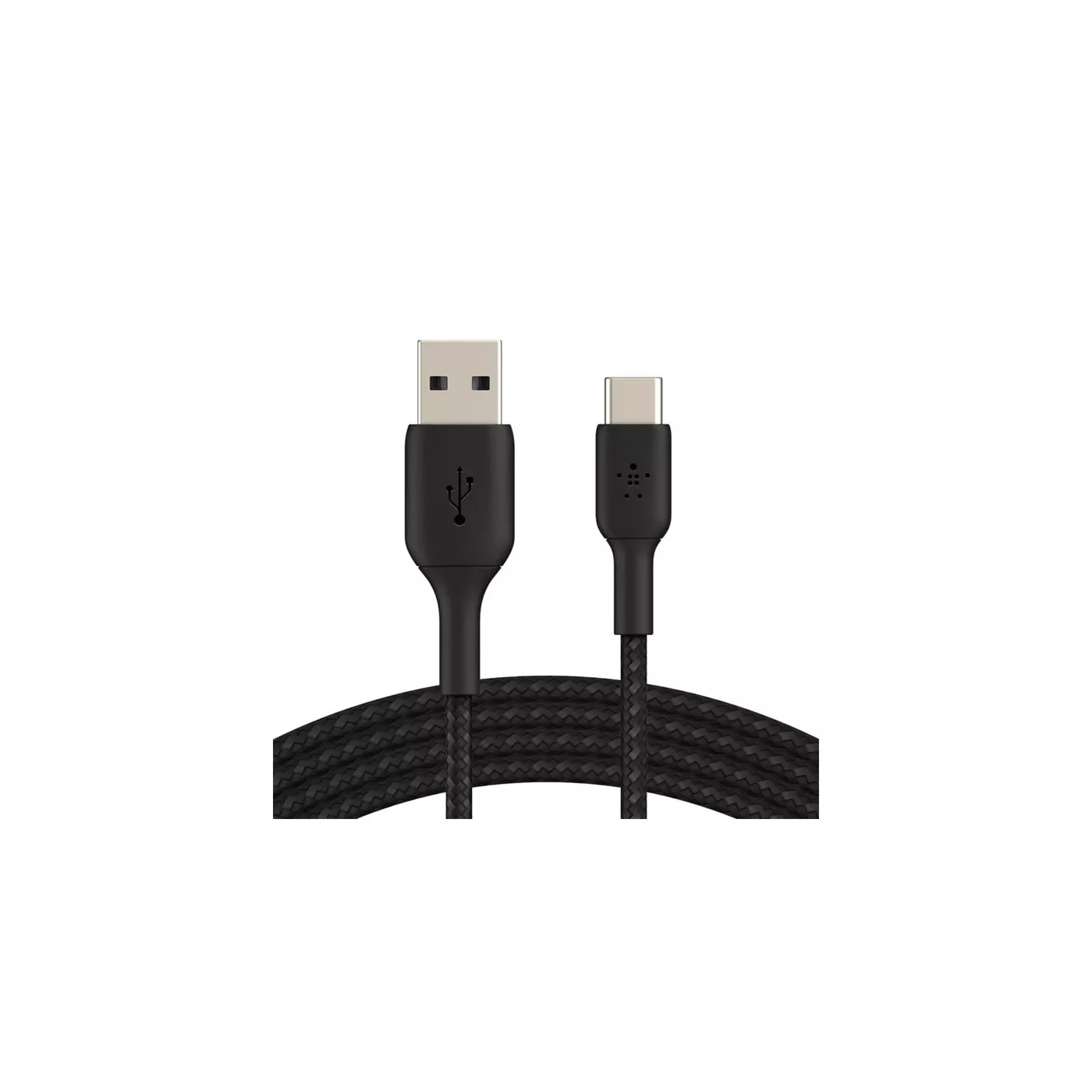 Belkin Braided USB-A to USB-C Cable (2m) - Black