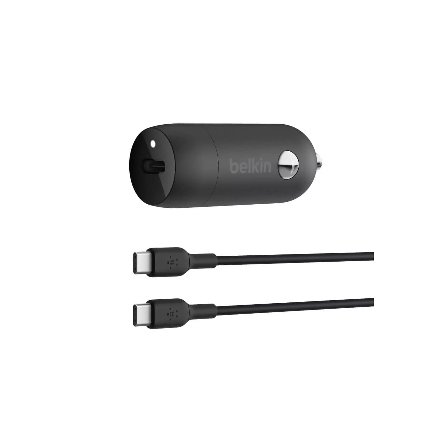 Belkin 30W USB-C Car Charger - Black