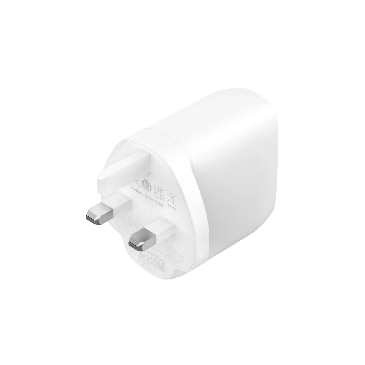 Belkin 60W Dual USB-C Wall Charger - White